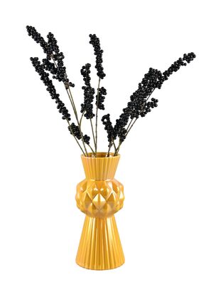 M&M Nupu vaasi keltainen